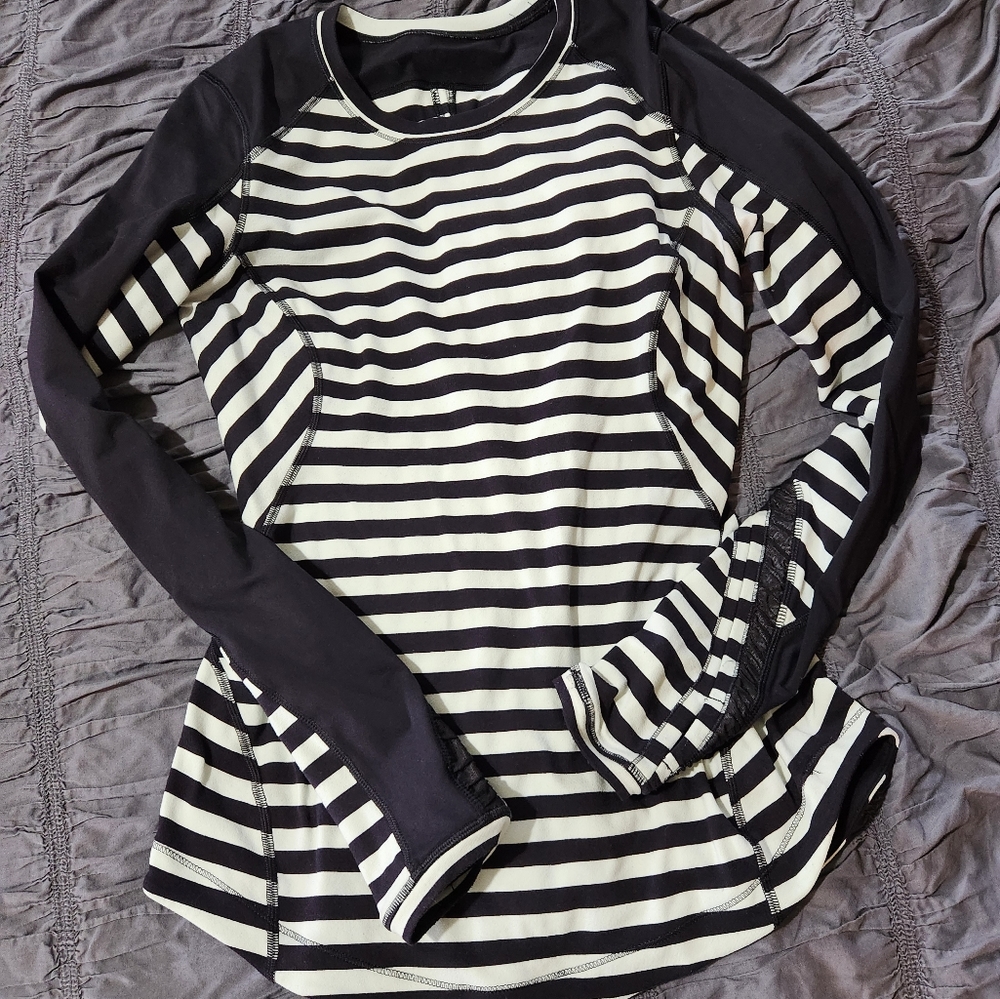 Lulelemon Run Reflective Rulu Long SLeeve
